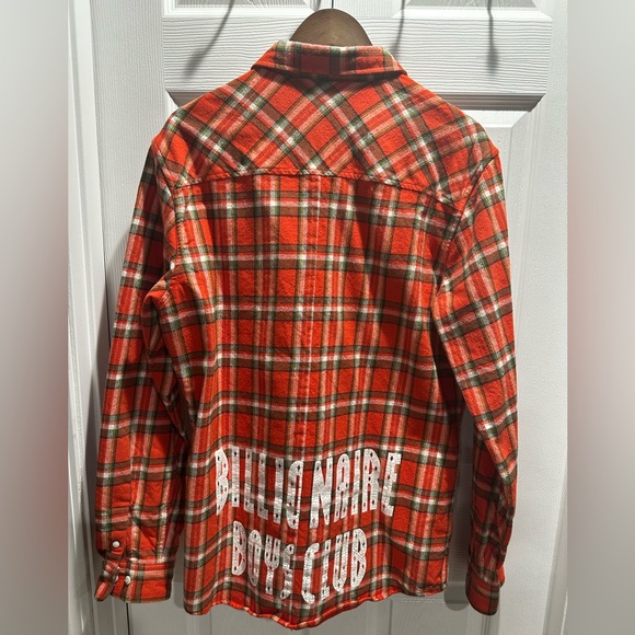 🧥 Billionaire Boys Club Plaid Flannel Shirt – XL - Picture 4 of 9